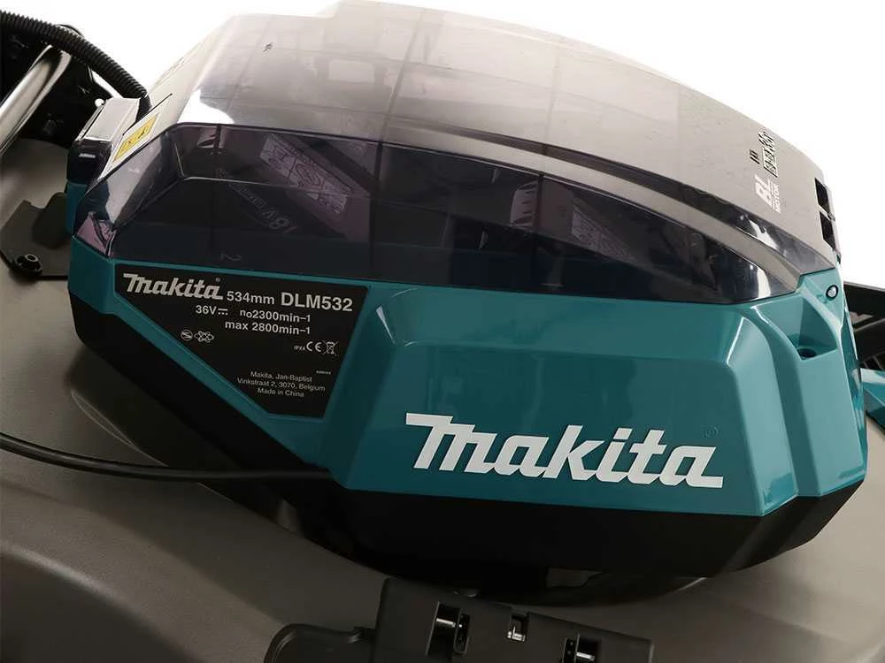 Tondeuse à Gazon à Batterie Tractée 2X18V-53cm MAKITA DLM532PT4 - 4 Batteries Incluses – Image 12