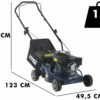 Tondeuse à Gazon BullMach PARIS - 40 P à Poussée Manuelle - Moteur Thermique 4HP - Coupe 40cm