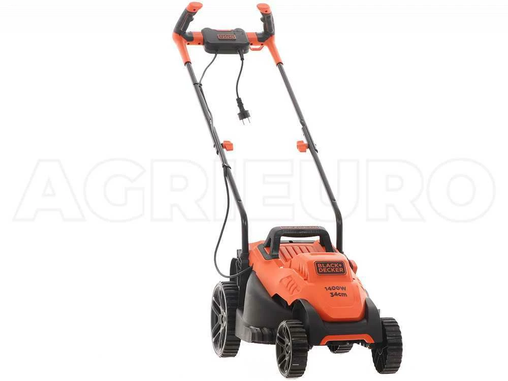Tondeuse à Gazon électrique Black & Decker BEMW461BH-QS - Largeur De Lame 34 Cm Puissance 1400 Watts – Image 15