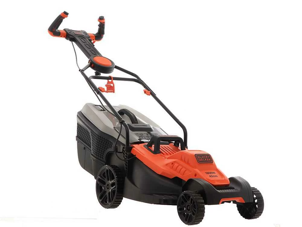 Tondeuse à Gazon électrique Black & Decker BEMW481ES-QS - Largeur De Lame 42 Cm Avec Puissance Max 1800 Watts – Image 11