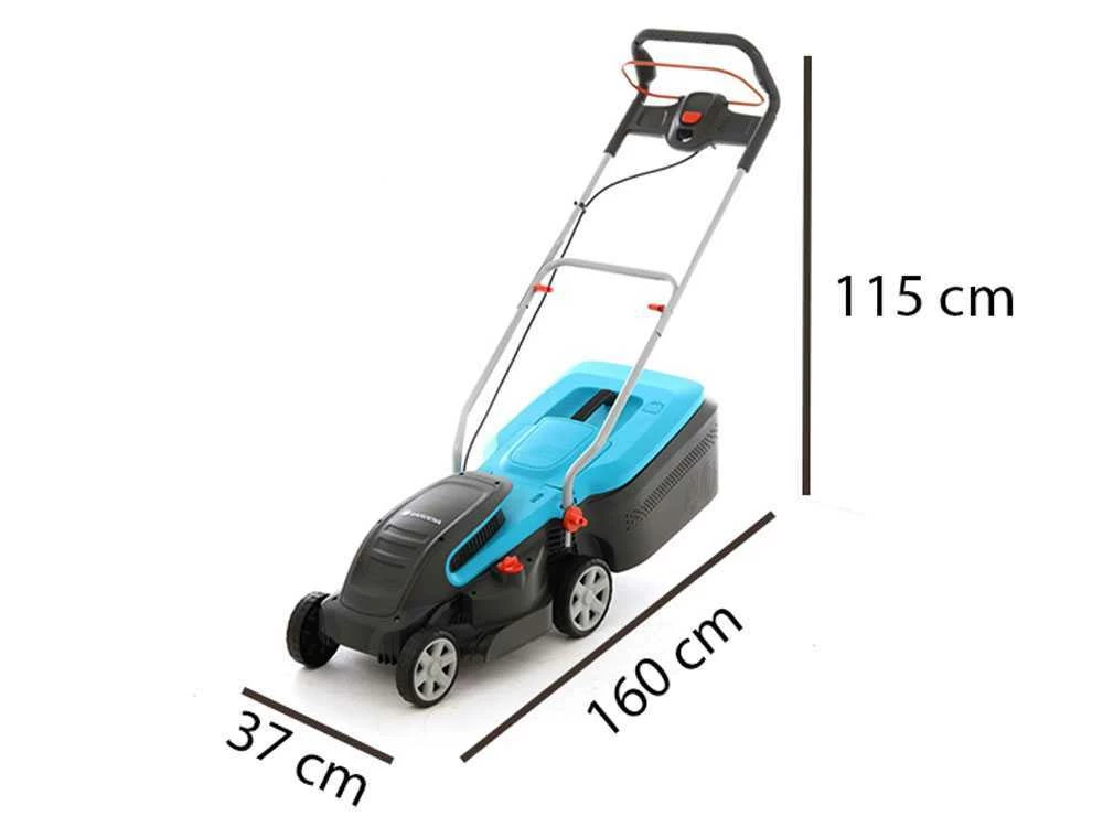 Tondeuse à Gazon électrique Gardena PowerMax 1400/34 - Largeur De Coupe 34 Cm - 40L – Image 12
