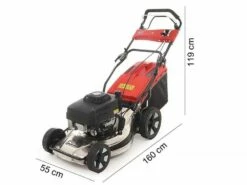 Tondeuse à Gazon Professionnelle Marina Systems MX 55SK 3V 4-en-1 - Moteur Kawasaki FJ180V