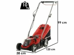 Einhell Tondeuse à Gazon Sur Batterie GE-CM 18/33 Li - SANS BATTERIE SANS CHARGEUR - MACHINE SEULE