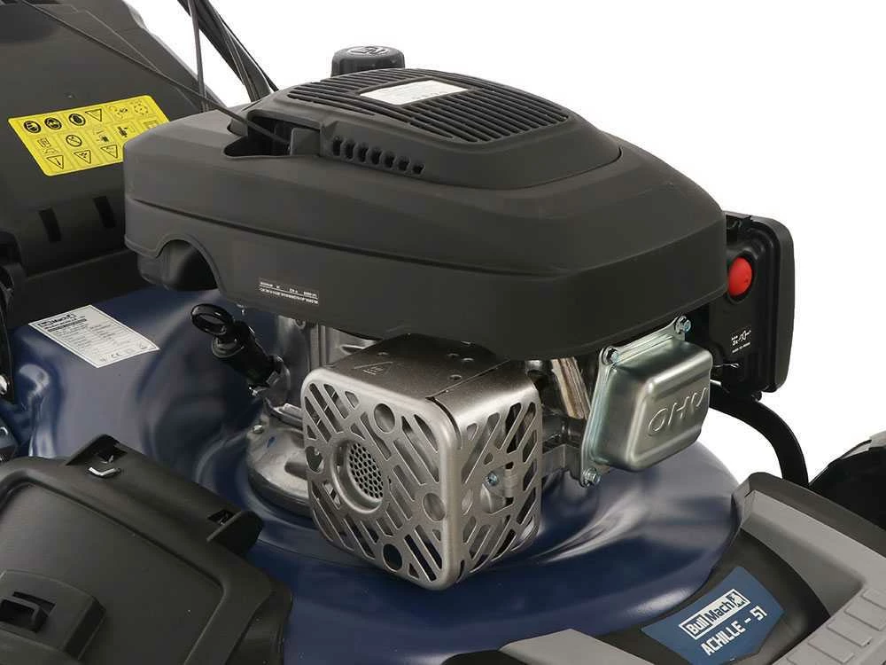 Tondeuse à Gazon Thermique Autotractée BullMach ACHILLE 51 MY22 - 4 En 1 - Moteur Thermique De 224 Cm3 – Image 18