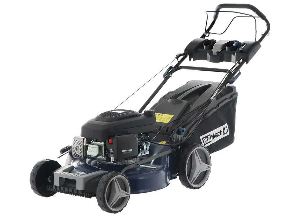 Tondeuse à Gazon Thermique Autotractée BullMach ACHILLE 51 MY22 - 4 En 1 - Moteur Thermique De 224 Cm3 – Image 3