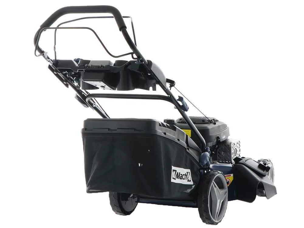 Tondeuse à Gazon Thermique Autotractée BullMach ACHILLE 51 MY22 - 4 En 1 - Moteur Thermique De 224 Cm3 – Image 11