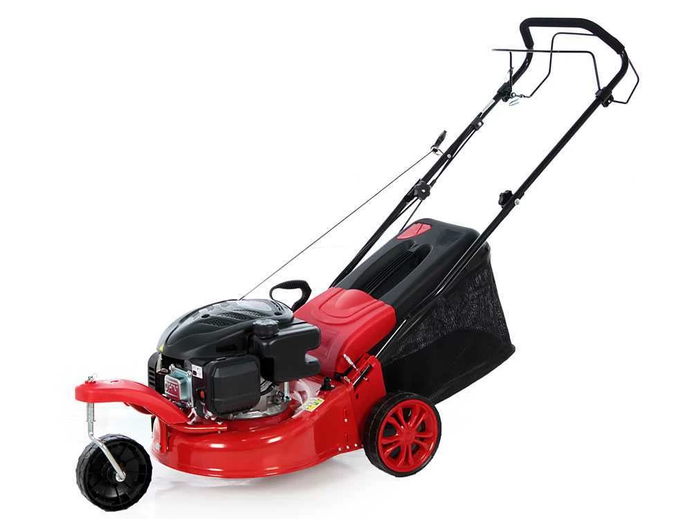 Tondeuse à Gazon Thermique Autotractée GeoTech Pro S42-3 BMSWG, Roue Antérieure Pivotante - Loncin – Image 4