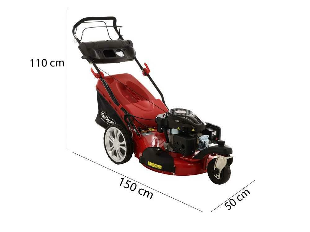Tondeuse à Gazon Thermique Autotractée GeoTech Pro S53-3 BMSWG L200, Roue Frontale Pivotante – Image 12