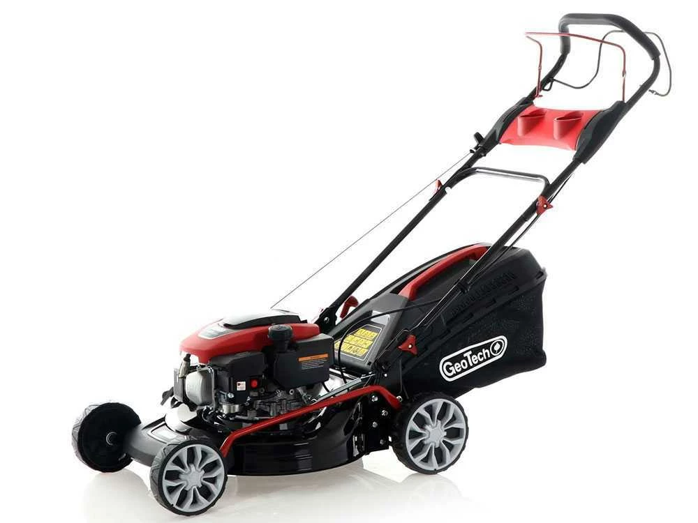 Tondeuse à Gazon Thermique Autotractée GeoTech S46-150 BMSG - 4 En 1 - Lame De 46 Cm – Image 3