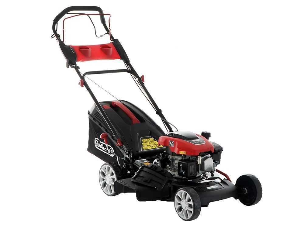 Tondeuse à Gazon Thermique Autotractée GeoTech S46-150 BMSG - 4 En 1 - Lame De 46 Cm – Image 4