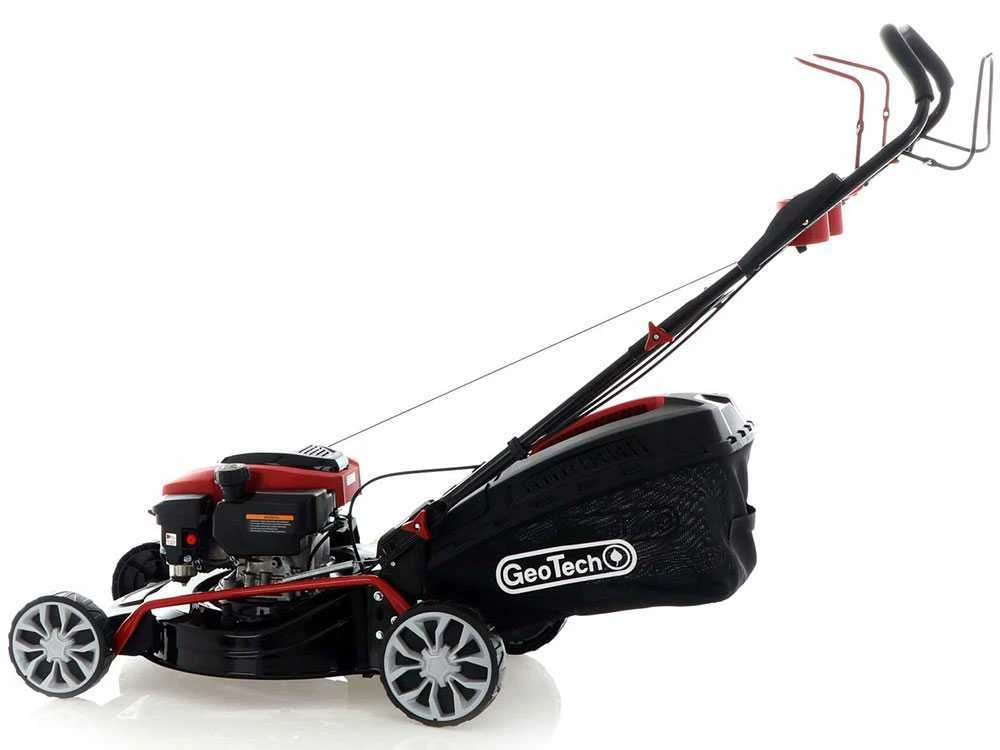 Tondeuse à Gazon Thermique Autotractée GeoTech S46-150 BMSG - 4 En 1 - Lame De 46 Cm – Image 5