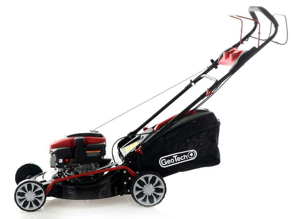 Tondeuse à Gazon Thermique Autotractée GeoTech S46-150 BMSG - 4 En 1 - Lame De 46 Cm – Image 6