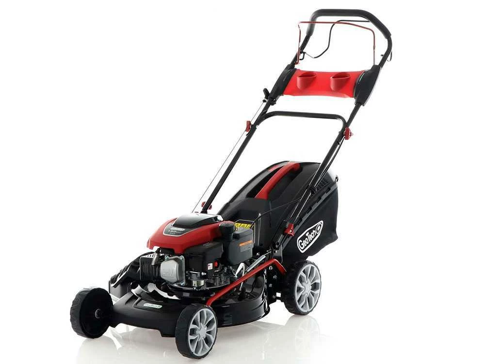 Tondeuse à Gazon Thermique Autotractée GeoTech S46-150 BMSG - 4 En 1 - Lame De 46 Cm – Image 8