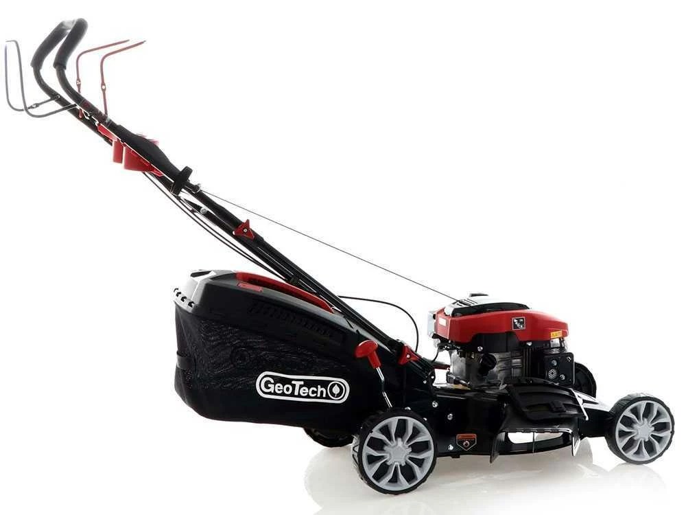 Tondeuse à Gazon Thermique Autotractée GeoTech S46-150 BMSG - 4 En 1 - Lame De 46 Cm – Image 10