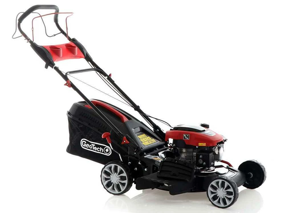 Tondeuse à Gazon Thermique Autotractée GeoTech S46-150 BMSG - 4 En 1 - Lame De 46 Cm – Image 12