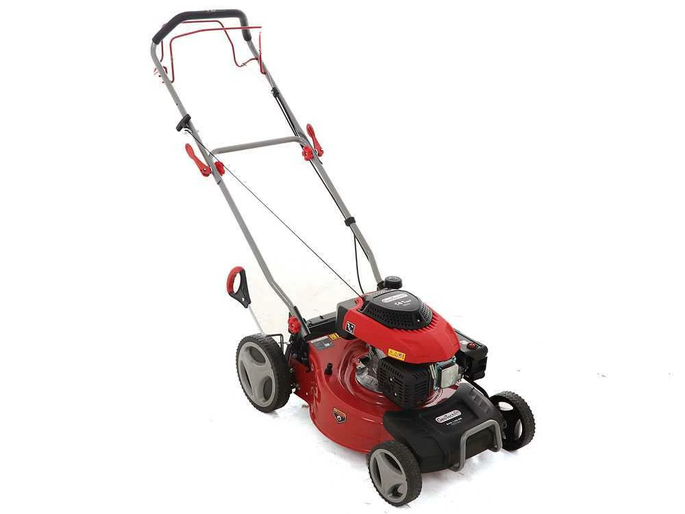 Tondeuse à Gazon Thermique GeoTech Pro S46-140BG - Autotractée 2en1: Ramassage + éjection Arrière – Image 11