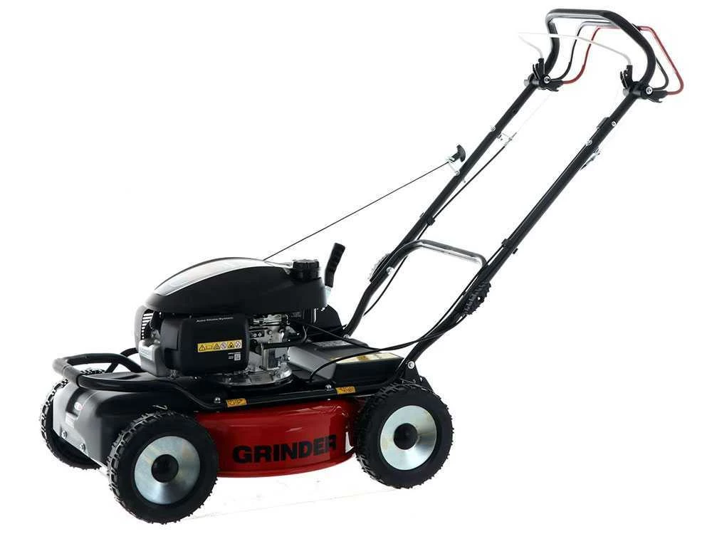 Tondeuse à Gazon Thermique Tractée GRINDER 4x4 SH - Avec Moteur Honda GCVx 200 - Coupe 52cm - Double Lame Mulching – Image 9