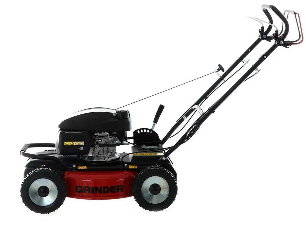 Tondeuse à Gazon Thermique Tractée GRINDER 4x4 SH - Avec Moteur Honda GCVx 200 - Coupe 52cm - Double Lame Mulching – Image 11