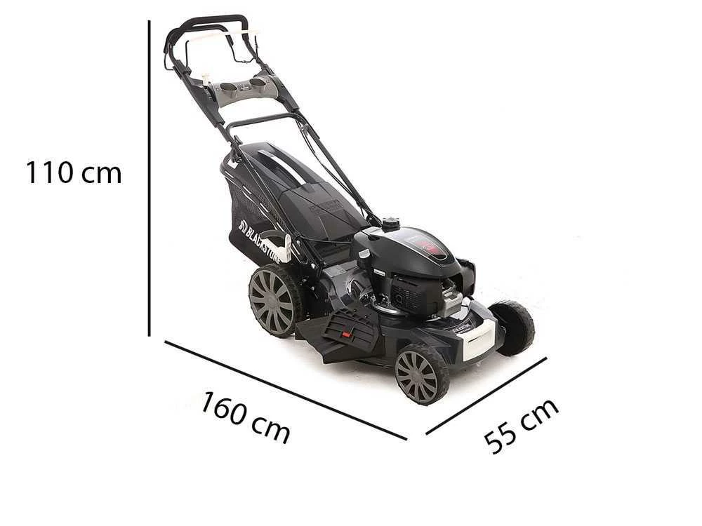 Tondeuse à Gazon Tractée Blackstone SP530 H Deluxe - 4 Fonctions De Coupe - Moteur Honda GCVX200 – Image 12