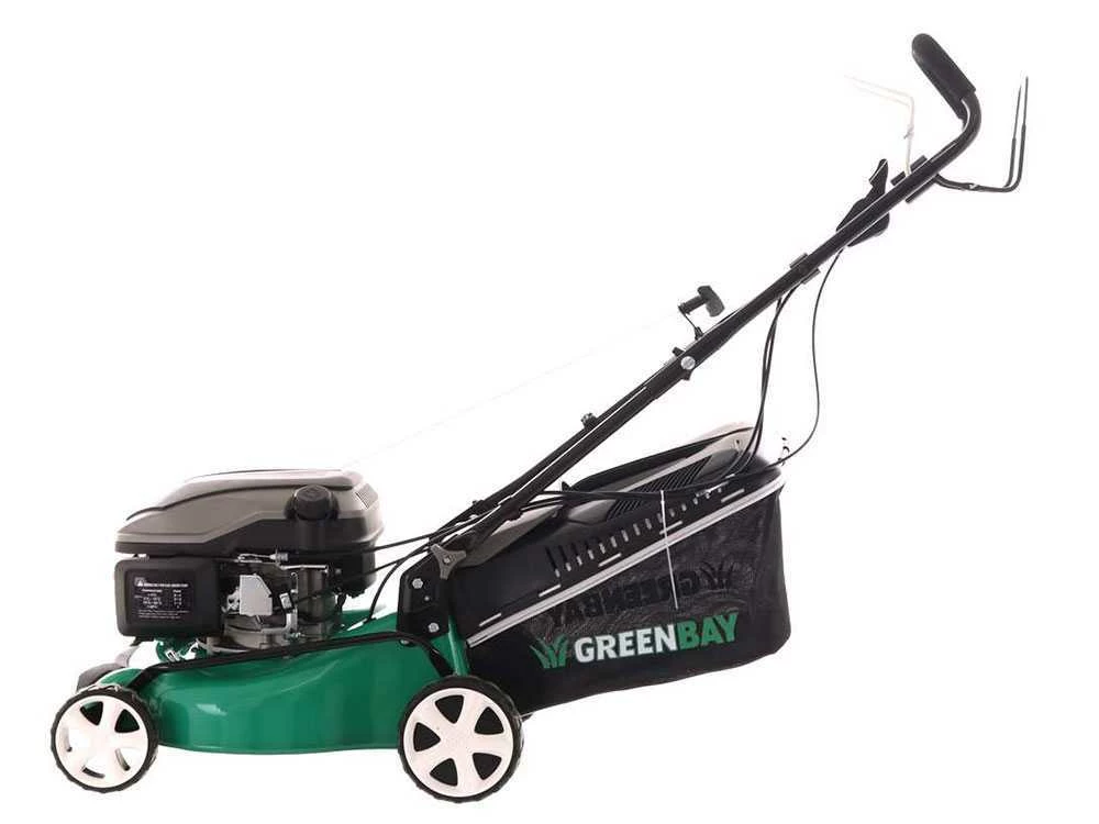 Tondeuse à Gazon Tractée GreenBay GB-LM 42 S - 3 En 1 - Moteur Thermique Y145V OHV De 145cc – Image 6