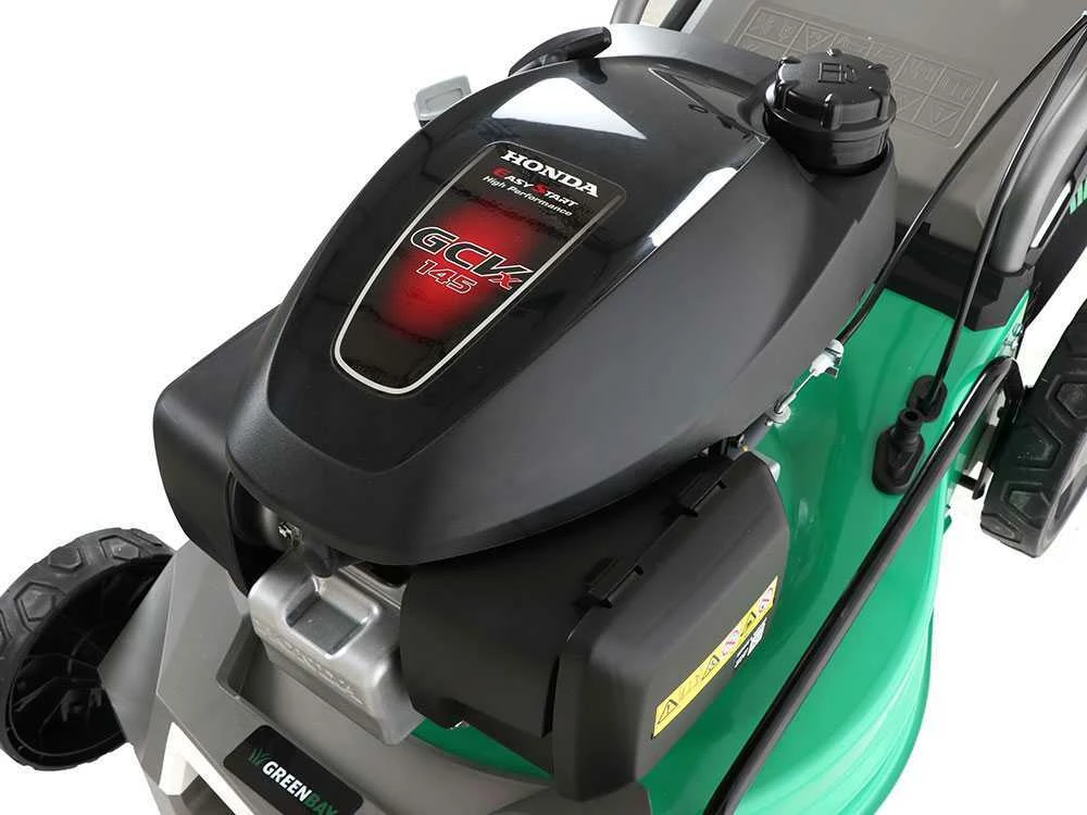 Tondeuse à Gazon Tractée GreenBay GB-LM 46 SH - 4 En 1 - Moteur Honda GCVx145 – Image 19