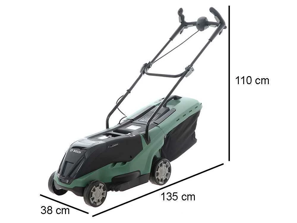 Tondeuse électrique à Batterie 4 Ah Au Lithium BOSCH UniversalRotak 36-550 - Bac De Ramassage – Image 12