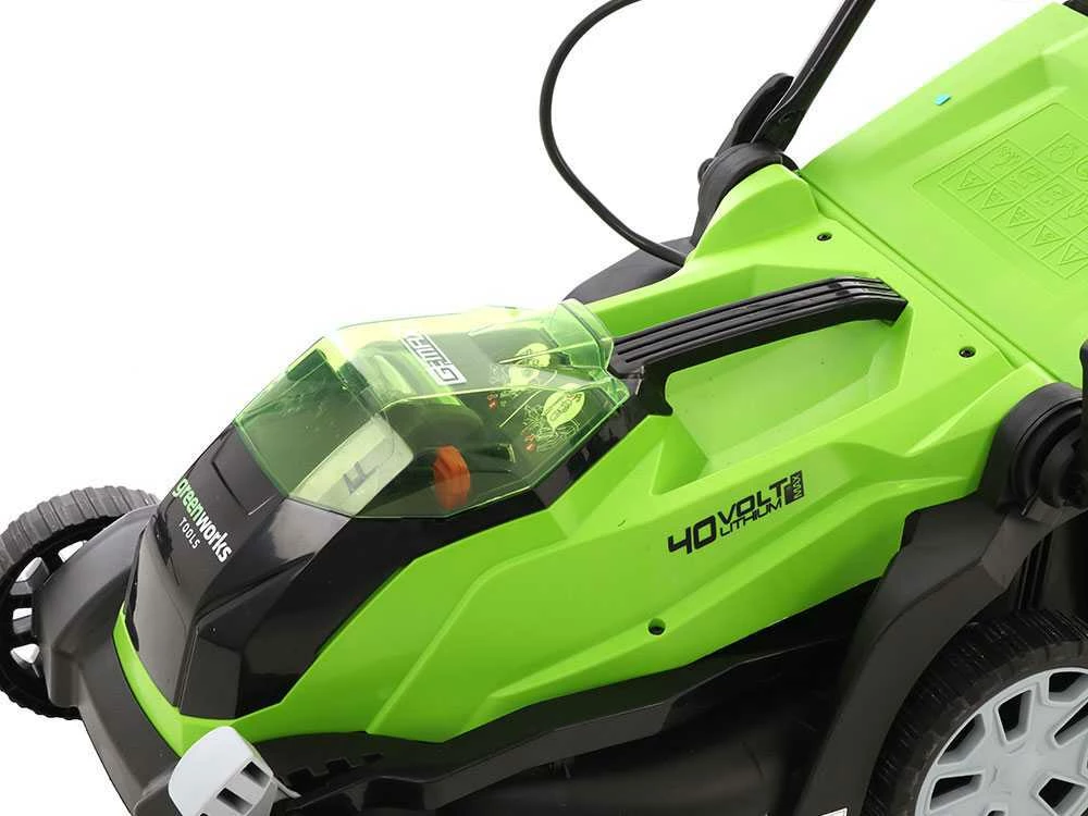 Tondeuse électrique à Batterie Greenworks G40LM35 40V - Cm 35 Tondeuse - SANS BATTERIE ET SANS CHARGEUR – Image 17
