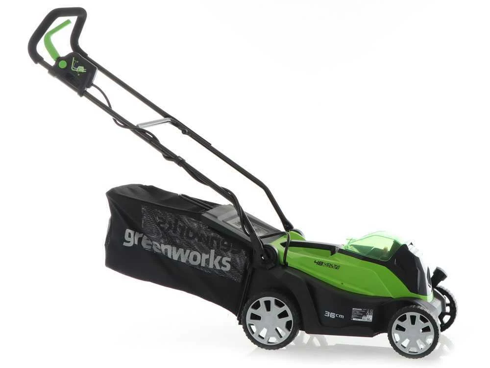 Tondeuse électrique à Batterie Greenworks G48LM36 48V - 36 Cm - Batterie 2Ah – Image 14