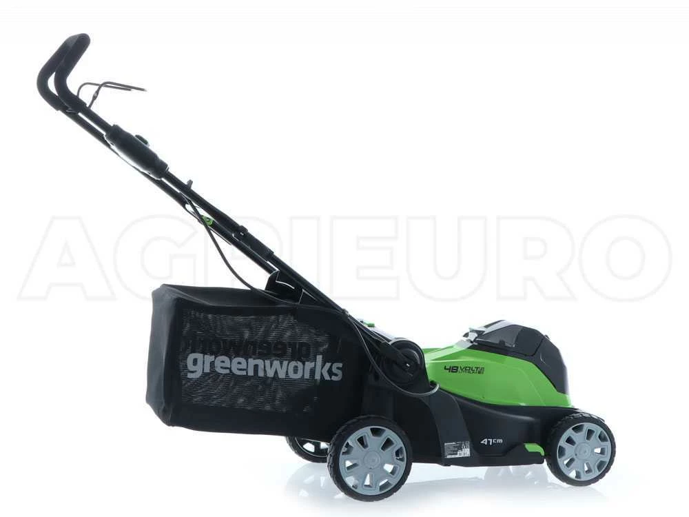 Tondeuse électrique à Batterie Greenworks G48LM41 48V - 41 Cm - SANS BATTERIE NI CHARGEUR – Image 12