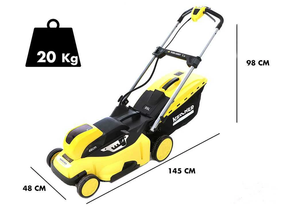 Karcher Tondeuse électrique à Batterie Kacher LMO 36-46 - MACHINE UNIQUEMENT - BATTERIE ET CHARGEUR DE BATTERIE NON INCLUS! – Image 3
