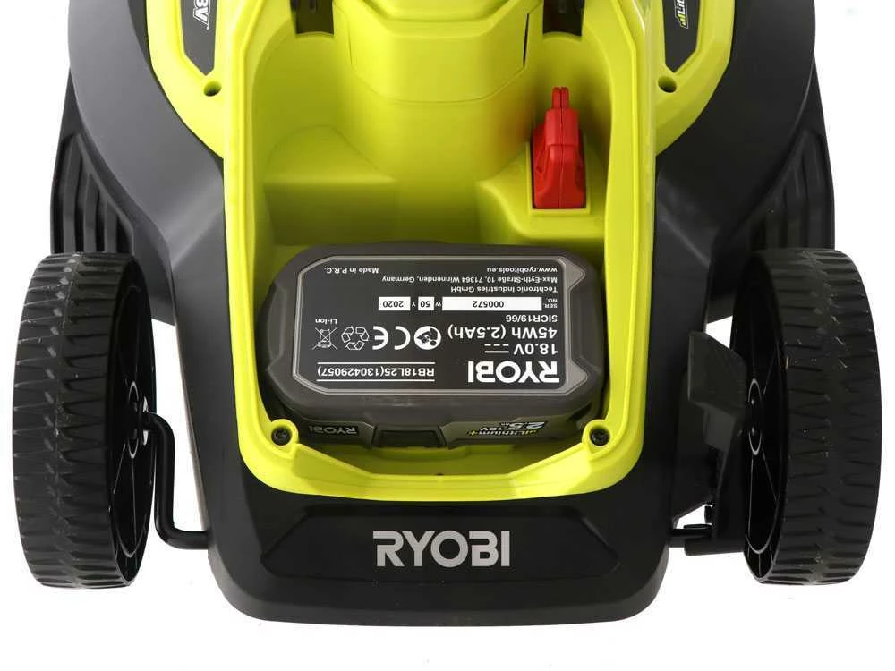 Tondeuse électrique à Batterie RYOBI RLM18C33B25 - 18V - 2.5Ah - Bac De 35 L - Coupe De 33 Cm – Image 6