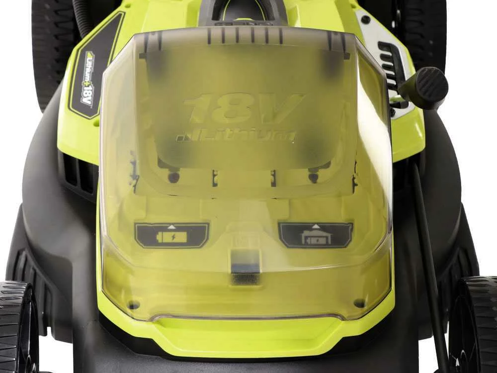 Tondeuse électrique à Batterie RYOBI RY18LM37A-140 - 18V - 4Ah - Bac De 45 L - Coupe De 37 Cm – Image 4