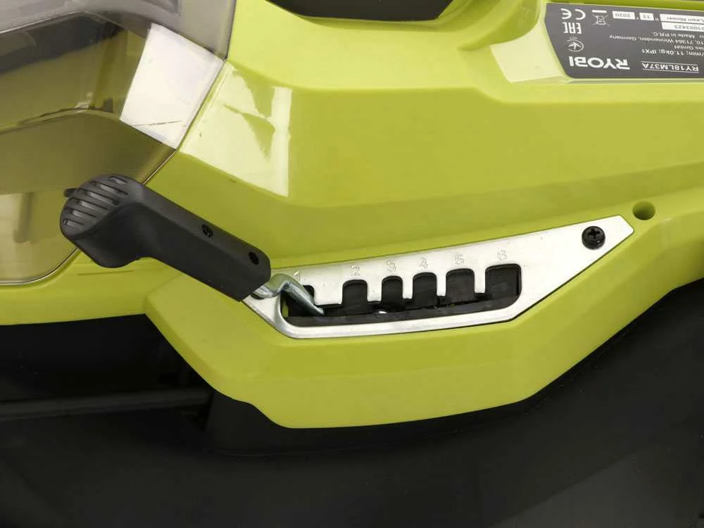 Tondeuse électrique à Batterie RYOBI RY18LM37A-140 - 18V - 4Ah - Bac De 45 L - Coupe De 37 Cm – Image 14