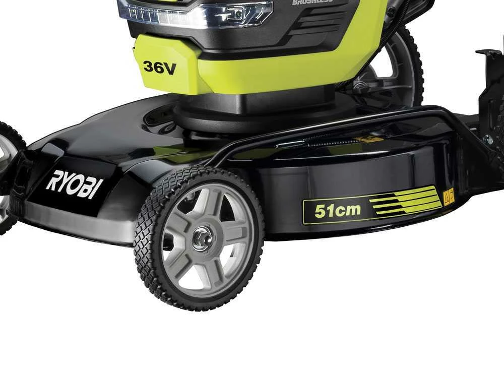 Tondeuse électrique à Batterie RYOBI RY36LMMX51A-140 Seulement Mulching - 36V - 4Ah - Coupe De 51 Cm – Image 13