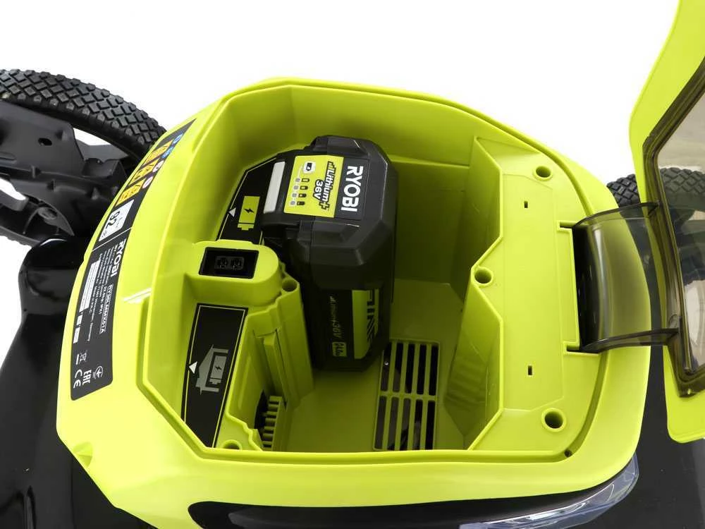 Tondeuse électrique à Batterie RYOBI RY36LMMX51A-140 Seulement Mulching - 36V - 4Ah - Coupe De 51 Cm – Image 9