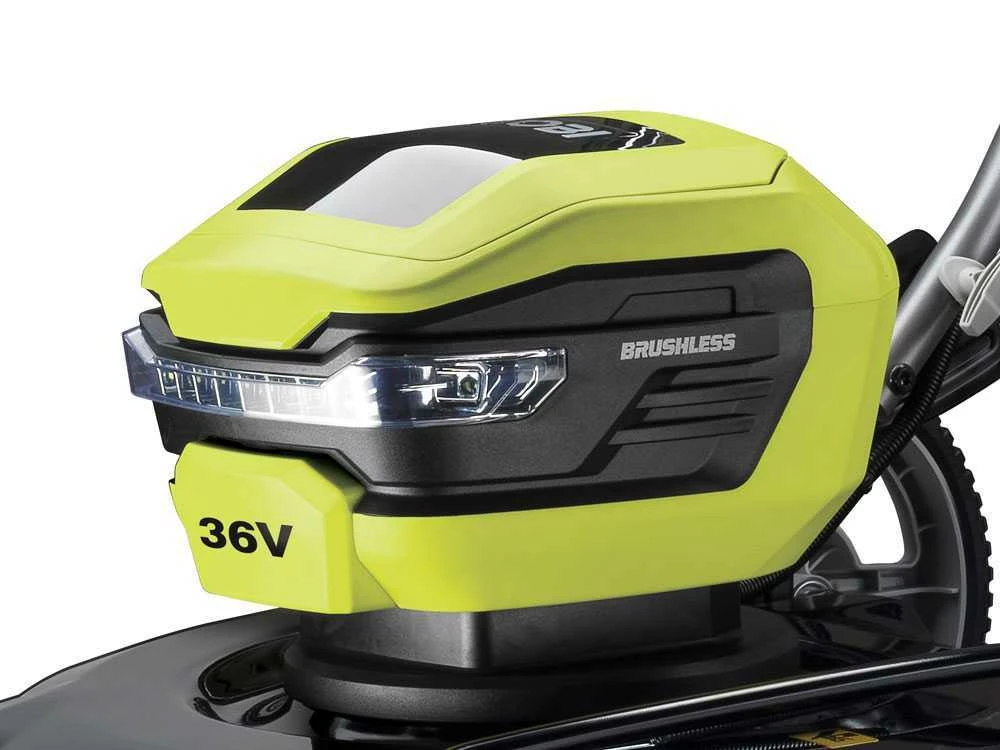 Tondeuse électrique à Batterie RYOBI RY36LMMX51A-140 Seulement Mulching - 36V - 4Ah - Coupe De 51 Cm – Image 6