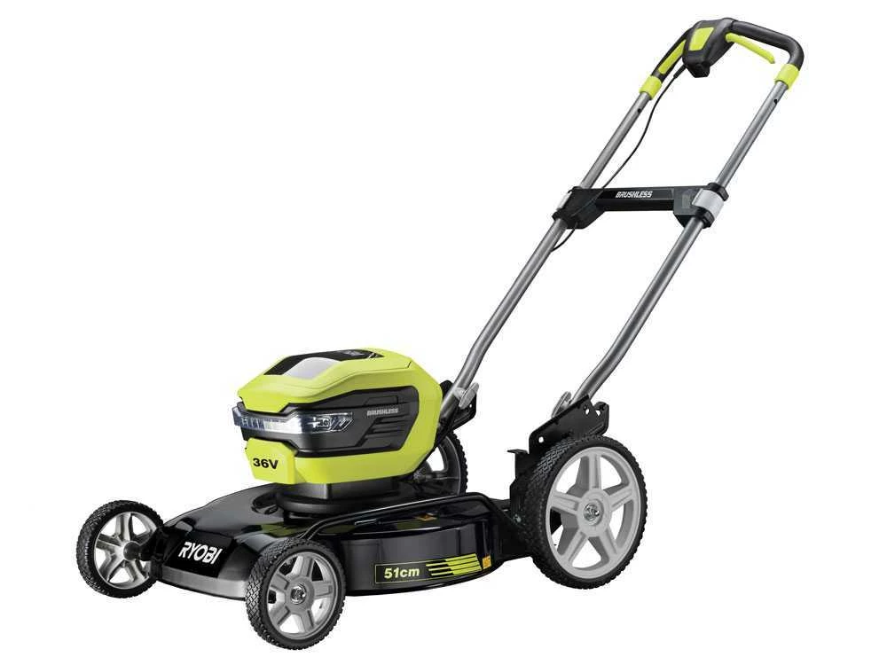 Tondeuse électrique à Batterie RYOBI RY36LMMX51A-140 Seulement Mulching - 36V - 4Ah - Coupe De 51 Cm – Image 3