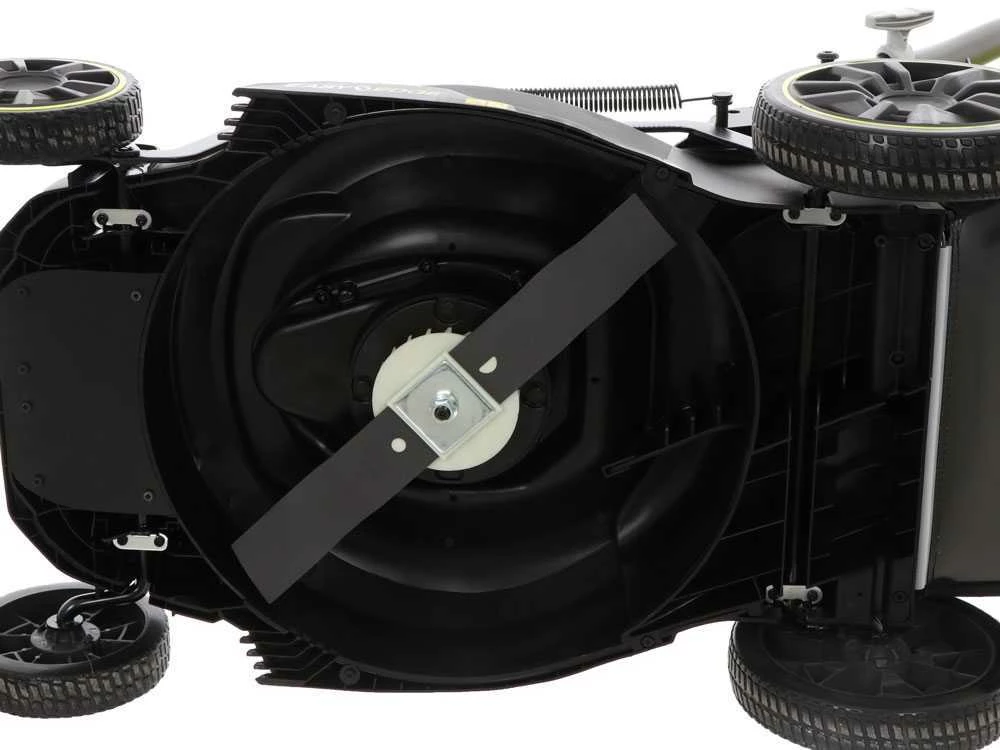 Tondeuse électrique à Gazon Sur Batterie RYOBI RY18LMX40A-240 - 18V - ( 4Ah X2 ) - Bac De 50 L - Coupe De 40 Cm – Image 18