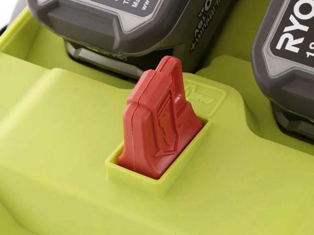 Tondeuse électrique à Gazon Sur Batterie RYOBI RY18LMX40A-240 - 18V - ( 4Ah X2 ) - Bac De 50 L - Coupe De 40 Cm – Image 8