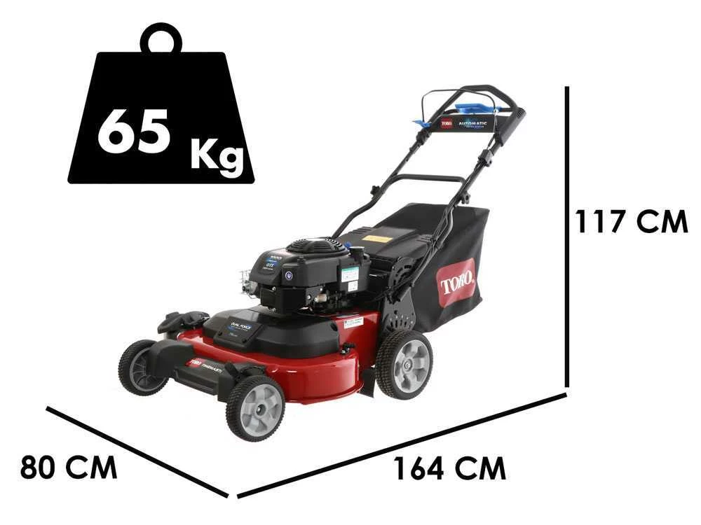 Tondeuse Ă Moteur Thermique TORO Timemaster B&S1000 - 2 Lames - Largeur De Coupe De 76 Cm