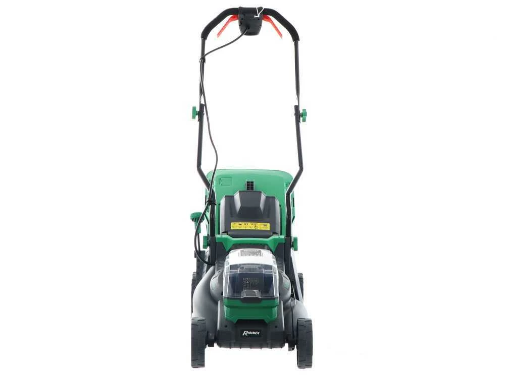 Tondeuse à Poussée à Batterie RIBIMEX PRBAT20-TON33 - Batterie De 20V 4Ah - Largeur De Coupe 34 Cm – Image 16