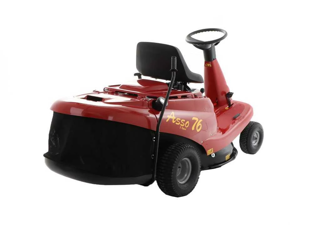Tondeuse Rider Autoportée Eurosystems ASSO 76 Mini Rider -Boîte De Vitesse Manuelle - Largeur De Coupe 76 Cm – Image 11