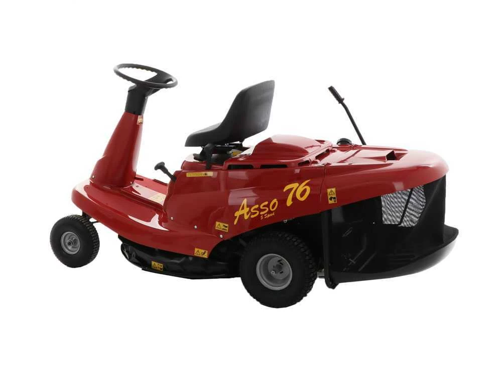 Tondeuse Rider Autoportée Eurosystems ASSO 76 Mini Rider -Boîte De Vitesse Manuelle - Largeur De Coupe 76 Cm – Image 16