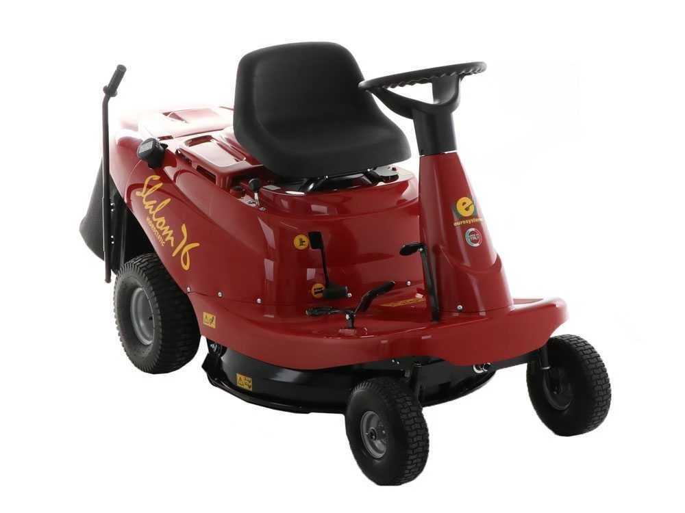 Tondeuse Rider Autoportée Eurosystems SLALOM 76 Mini Rider - Boîte De Vitesses Hydrostatique - Largeur De Coupe 76 Cm – Image 2