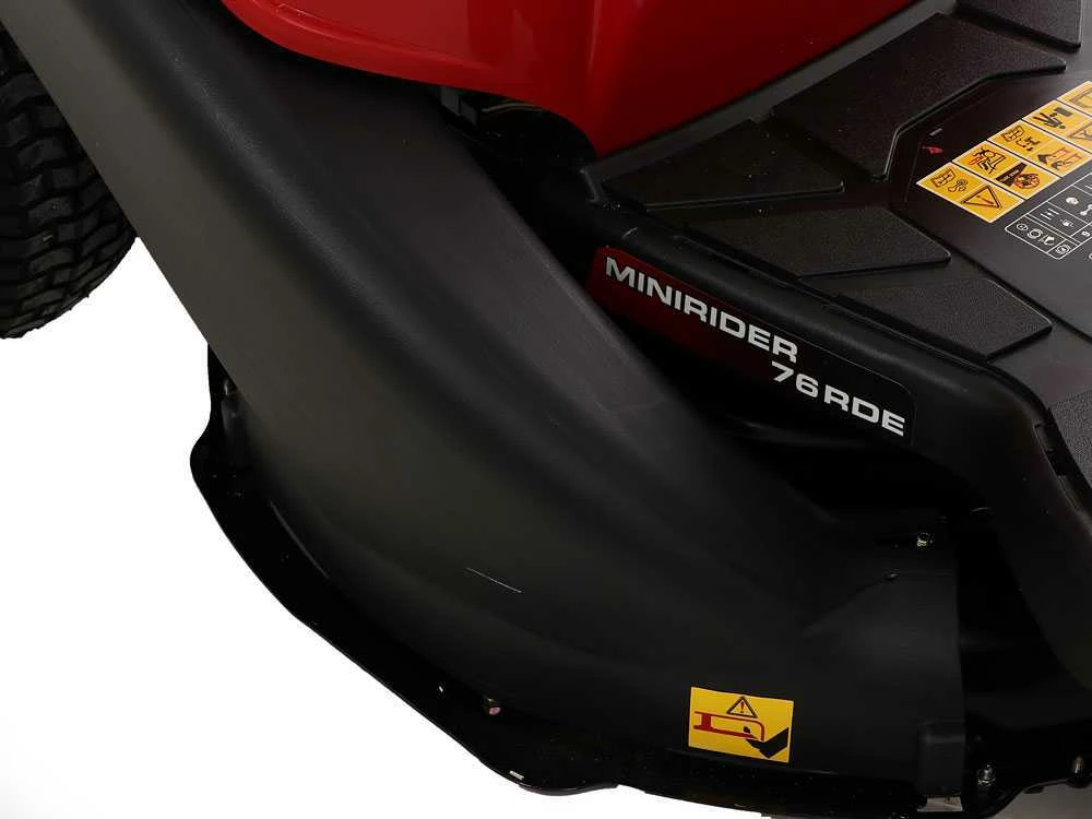 Tondeuse Rider MTD OPTIMA Minirider 76 RDE - Bac De Ramassage Et éjection Latérale – Image 14