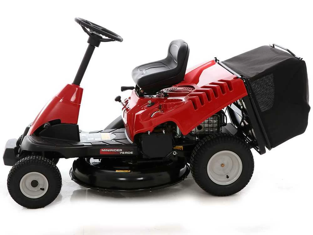 Tondeuse Rider MTD OPTIMA Minirider 76 RDE - Bac De Ramassage Et éjection Latérale – Image 9