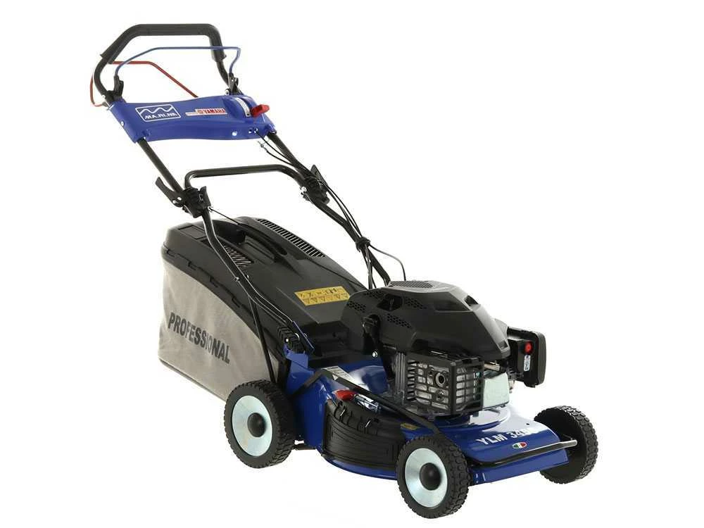 Tondeuse Thermique Autotractée Ma.ri.na Systems YLM 346 S - Châssis En Acier - Coupe 46cm - Moteur Yamaha MA190 - 4 En 1 – Image 5