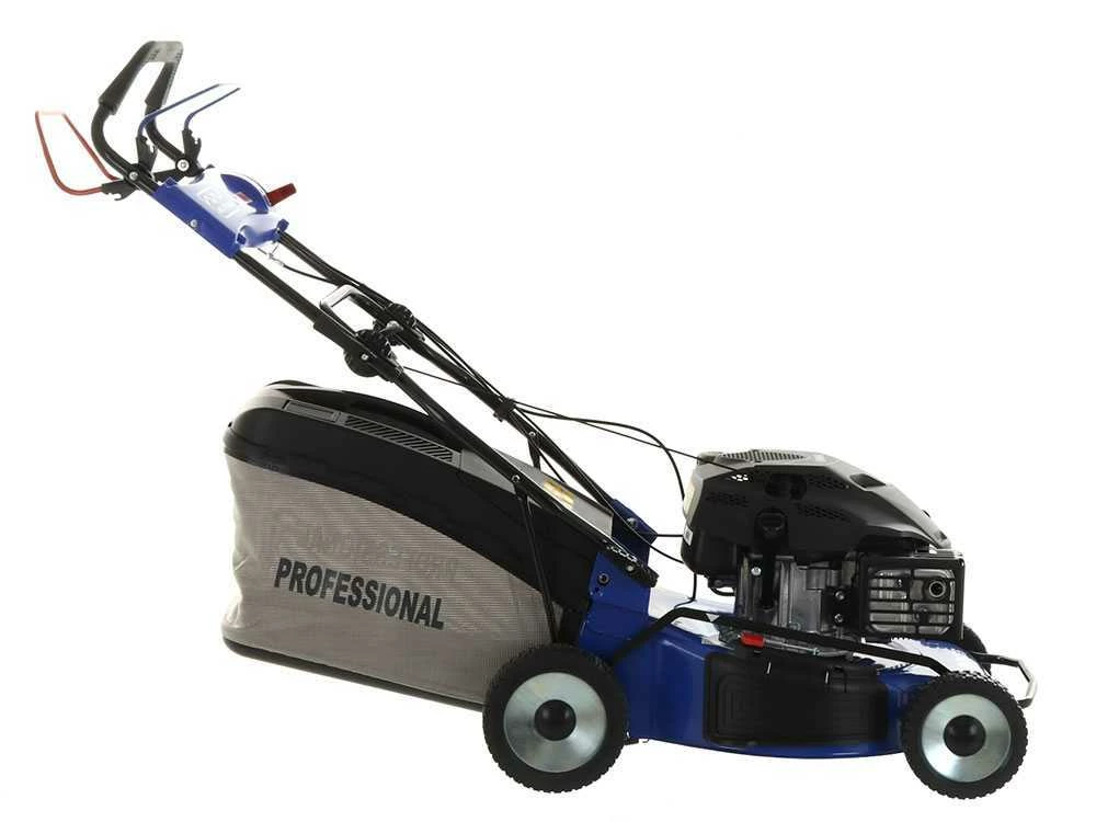 Tondeuse Thermique Autotractée Ma.ri.na Systems YLM 346 S - Châssis En Acier - Coupe 46cm - Moteur Yamaha MA190 - 4 En 1 – Image 9