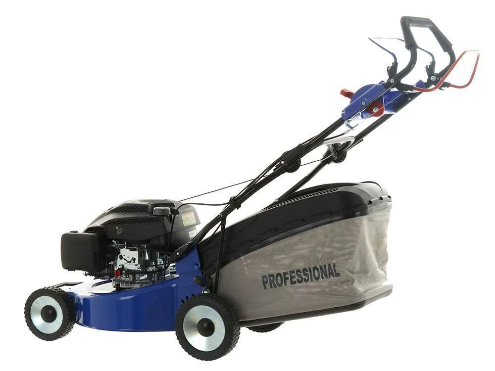 Tondeuse Thermique Autotractée Ma.ri.na Systems YLM 346 S - Châssis En Acier - Coupe 46cm - Moteur Yamaha MA190 - 4 En 1 – Image 12