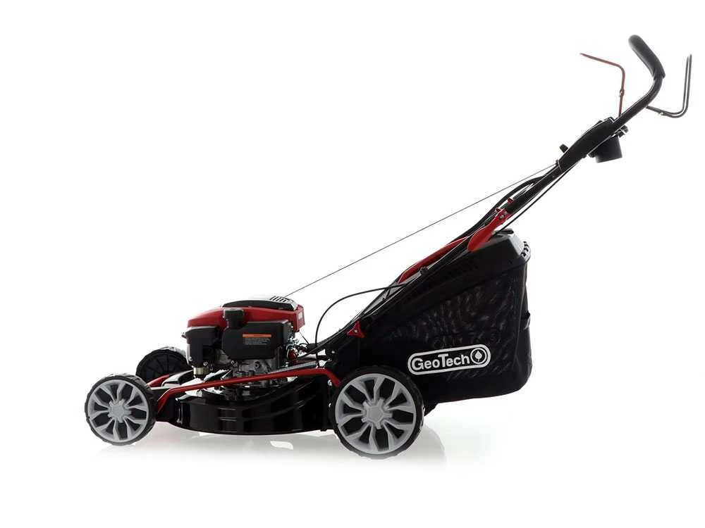 Tondeuse Thermique Tractée Avec GeoTech S51-170 BMSGW ES - 4 En 1 - Lame De 51 Cm - Démarrage électrique – Image 4